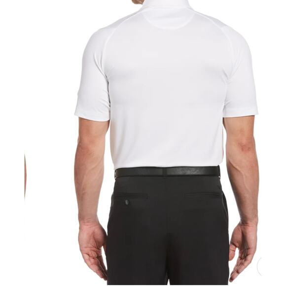 Callaway Men's Swing Tech Solid White Opti Dri Polo 3X - Picture 2 of 10